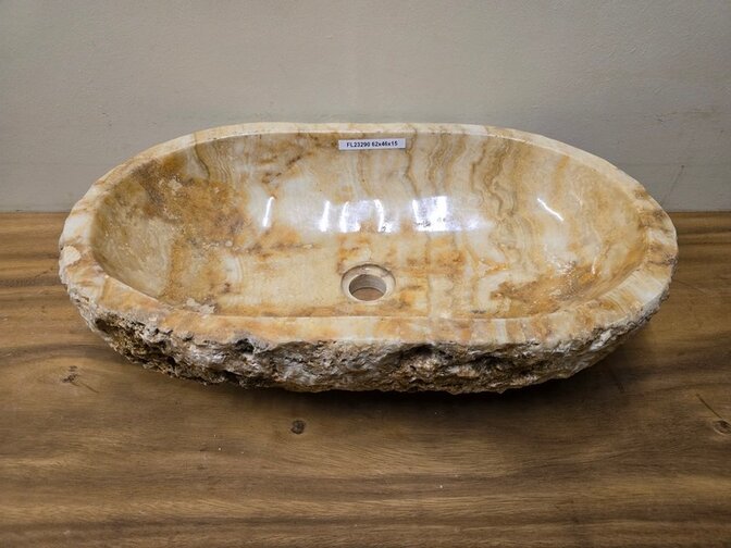 Onyx waskom - Ovaal - 63x36x15cm - FL23290