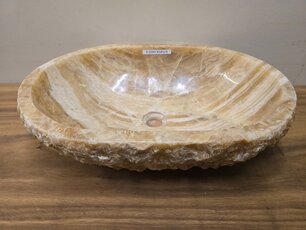 Onyx waskom - Ovaal - 61x41x15cm - FL23291