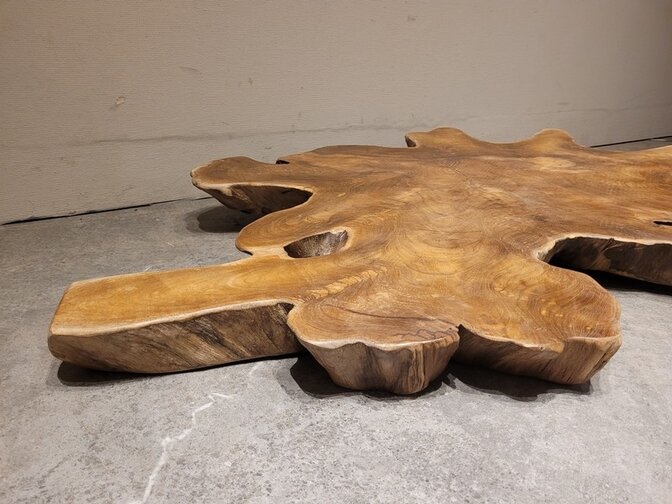 Teak Salontafelblad 90x125x6cm - RI2561-02