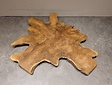 Teak Salontafelblad 90x100x6cm - RI2561-04