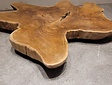 Teak Salontafelblad 85x85x6cm - RI2561-06