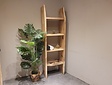 Boomstam boekenkast 60 x 200cm - Naturel