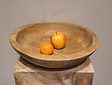 Teak houten fruitschaal 35cm