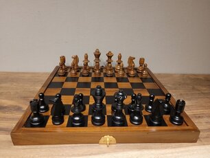 Houten schaakbord 45x45cm
