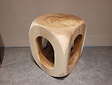 Suar kruk - bijzettafel - 35x35x45cm