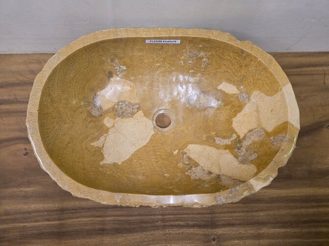 Onyx waskom - Ovaal - 61x41x15cm - FL23296