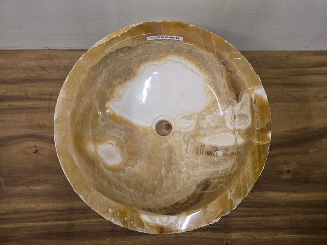 Onyx waskom - Rond - 46x46x15cm - FL23298