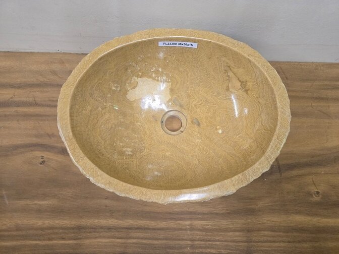 Onyx waskom - Ovaal - 46x36x15cm - FL23300