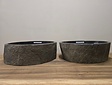 2 waskommen uit 1 steen - 47x38x15cm - FL23304