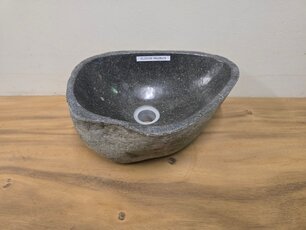 Waskom Natuursteen - 38x28x15cm - FL23320