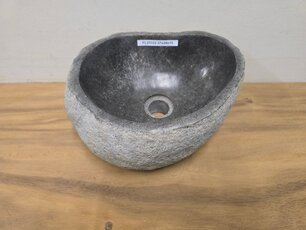 Waskom Natuursteen - 37x28x15cm - FL23322