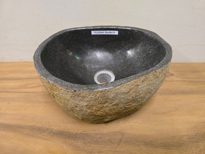 Waskom Natuursteen - 35x28x15 - FL23341