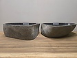 2 waskommen uit 1 steen - 47x39x15cm - FL23355