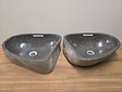 2 waskommen uit 1 steen - 47x39x15cm - FL23355