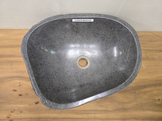 Waskom Natuursteen - 45x37x15cm - FL23378