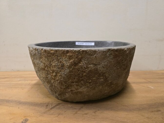 Waskom Natuursteen - 34x32x15cm - FL23381