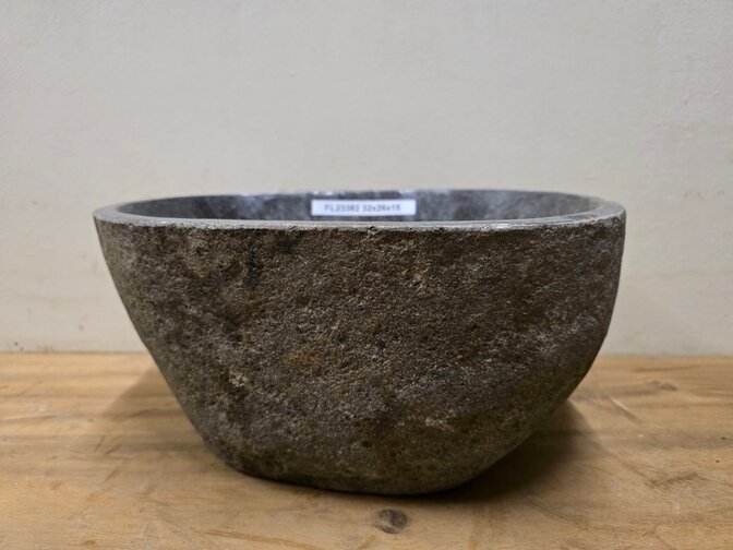 Waskom Natuursteen - 32x26x15cm - FL23382