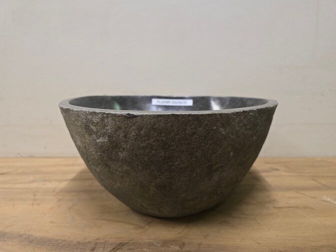 Waskom Natuursteen - 33x30x15cm - FL23385