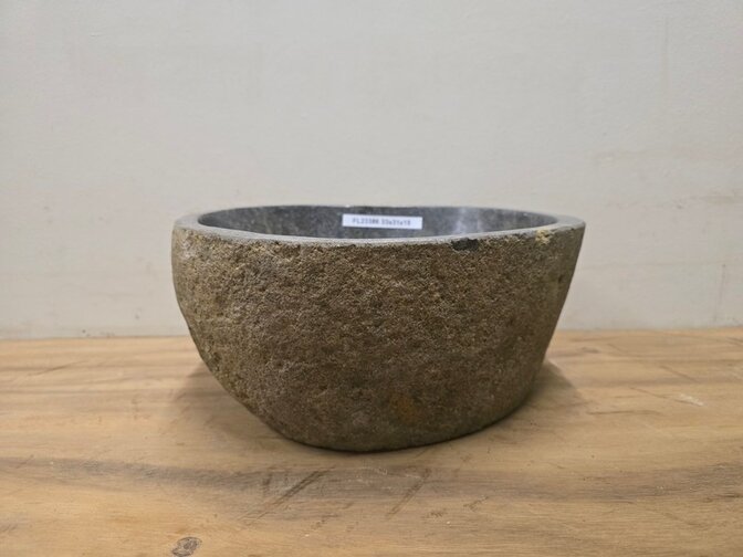 Waskom Natuursteen - 33x31x15cm - FL23386
