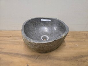 Waskom Natuursteen - 33x31x15cm - FL23386