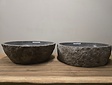 2 waskommen uit 1 steen - 50x45x15cm - FL23388
