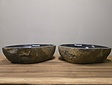 2 waskommen uit 1 steen - 49x38x15cm - FL23391