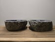 2 waskommen uit 1 steen - 49x43x15cm - FL23394