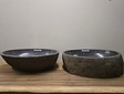2 waskommen uit 1 steen - 57x46x15cm - FL23395