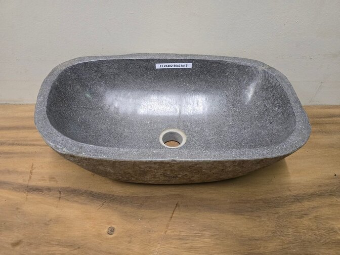 Waskom Natuursteen - 50x31x15cm - FL23402