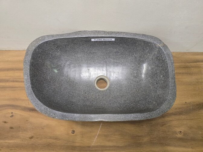 Waskom Natuursteen - 50x31x15cm - FL23402