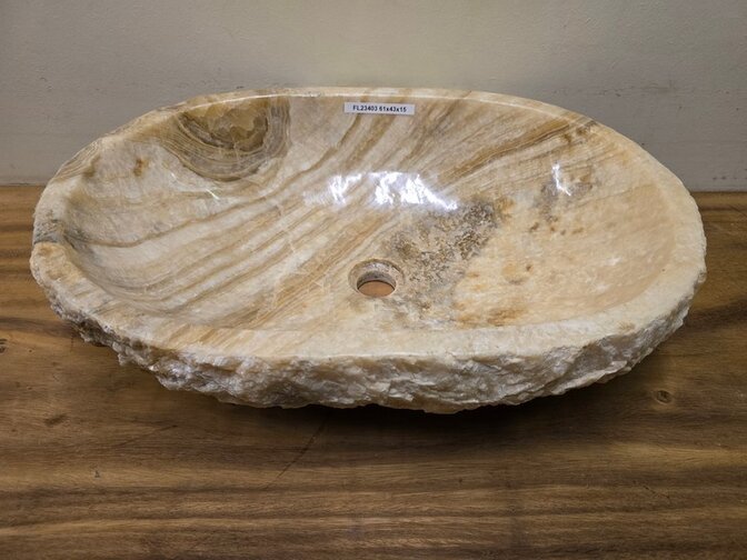 Onyx waskom - Ovaal - 61x43x15cm - FL23403