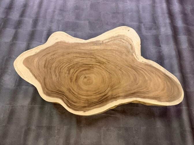 Ronde boomstamtafel 90/100x200cm CA46-1124