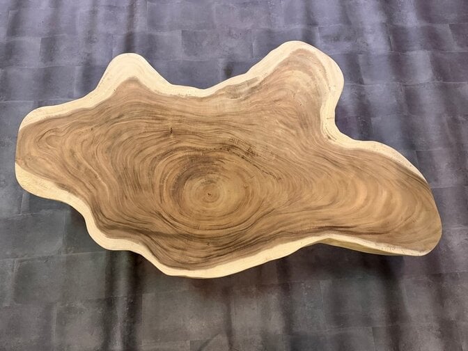 Ronde boomstamtafel 100/110x200cm CA45-1124