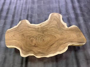 Ronde boomstamtafel 105/120x210cm CA41-1124