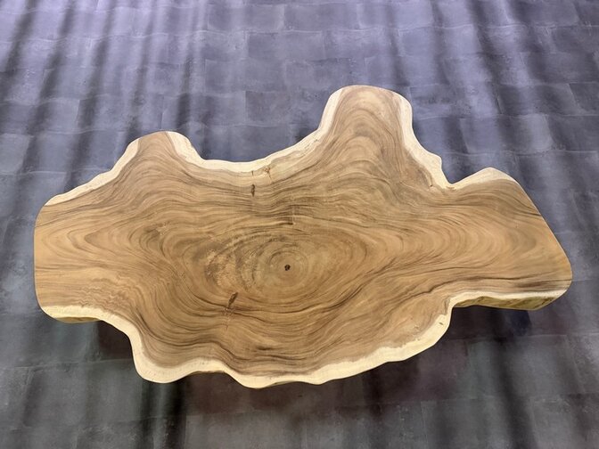 Ronde boomstamtafel 105/120x210cm CA41-1124