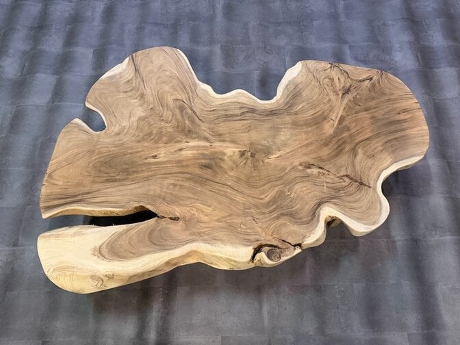 Ronde boomstamtafel 100/130x200cm CA40-1124