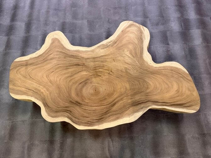 Ronde boomstamtafel 105/110x210cm CA44-1124