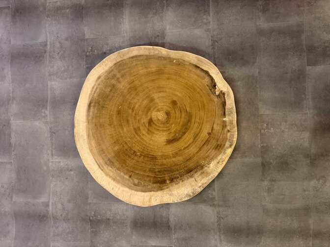 Ronde boomstamtafel 85/85cm AG08-325