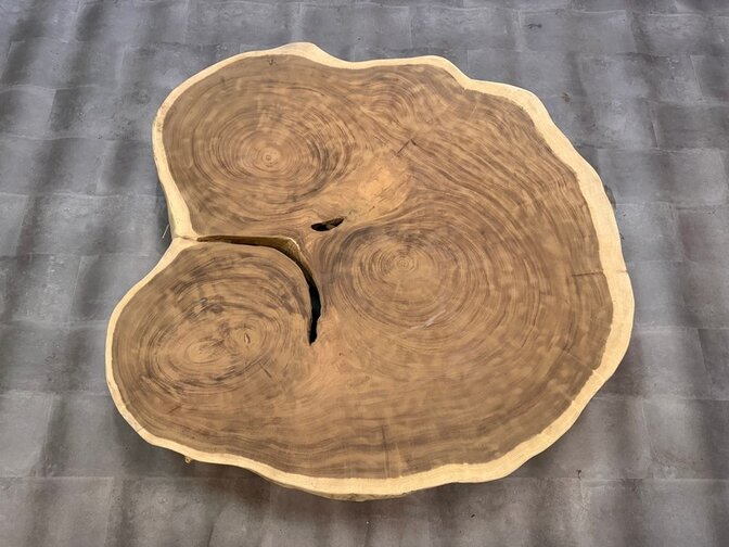 Ronde boomstamtafel 150/170cm CA143-1124