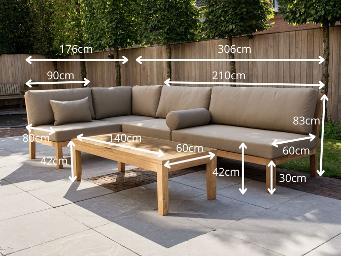 Loungemeubelen set New Ibiza