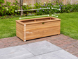 Teak plantenbak 40x100x40cm