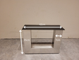 Metalen poot U salontafel - RVS (per set)