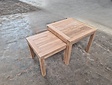 Teak salontafel Venice 60x60x50cm