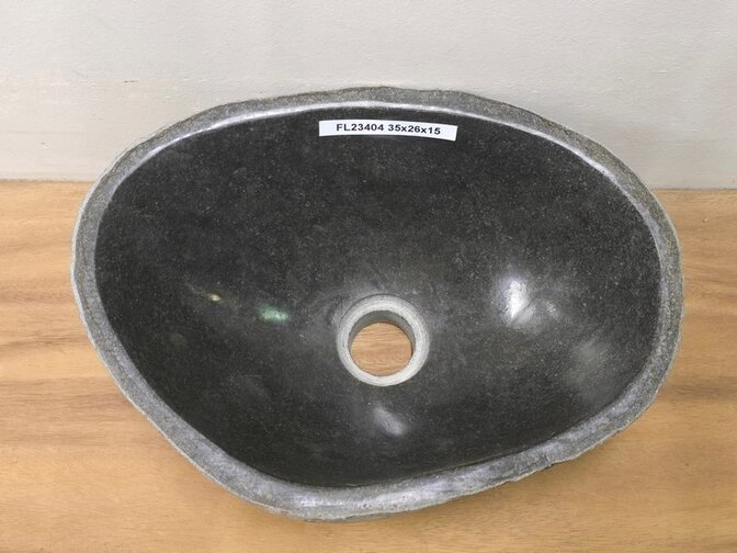 Waskom Natuursteen - 35x26x15cm - FL23404