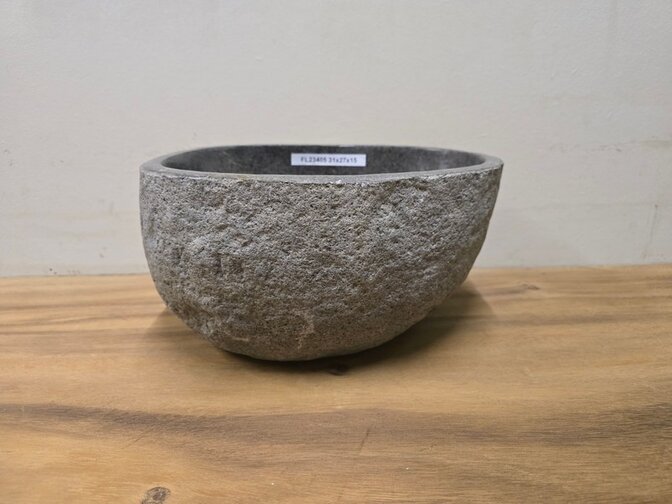 Waskom Natuursteen - 31x27x15cm - FL23405