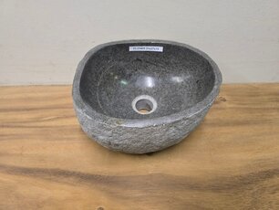 Waskom Natuursteen - 31x27x15cm - FL23405