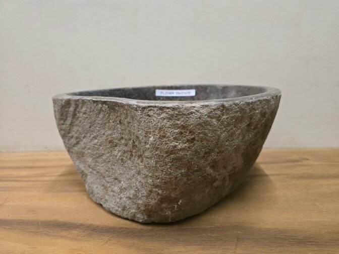 Waskom Natuursteen - 35x31x15cm - FL23406
