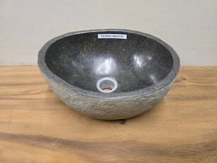 Waskom Natuursteen - 34x27x15cm - FL23412