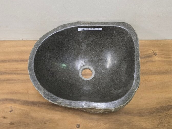 Waskom Natuursteen - 36x32x15cm - FL23413