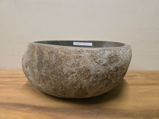 Waskom Natuursteen - 38x31x15cm - FL23414